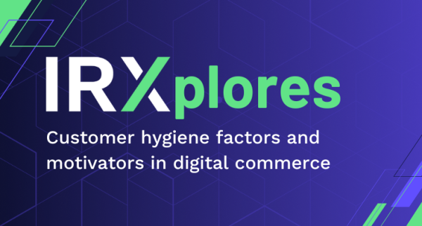 IRXplores: Customer hygiene factors and motivators in digital commerce